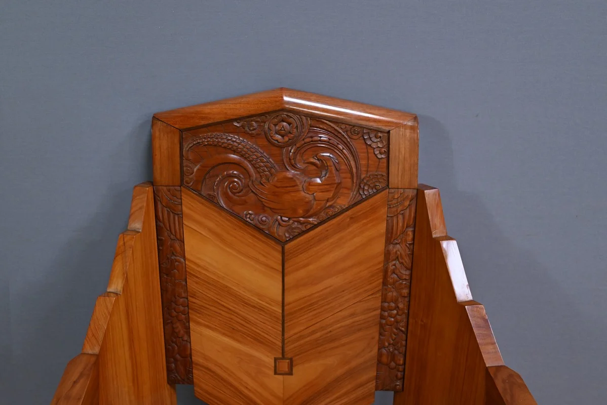 ART DECO PERIOD ARMCHAIRS