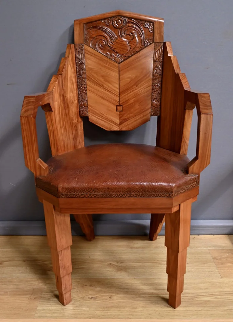 ART DECO PERIOD ARMCHAIRS