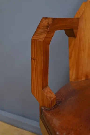 Suite de 6 Fauteuils en Bois de Rose, Art Déco – 1910