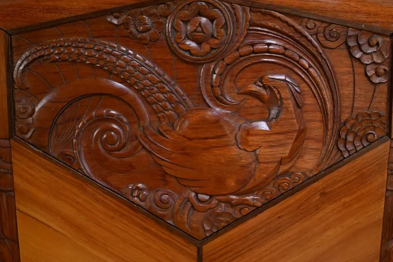 Suite de 6 Fauteuils en Bois de Rose, Art Déco – 1910