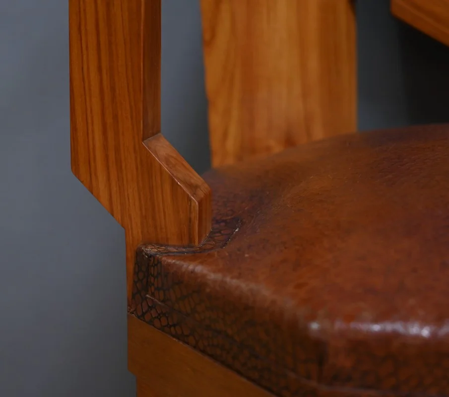 ART DECO PERIOD ARMCHAIRS