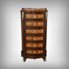 LOUIS XV STYLE BLOCK OF DRAWERS