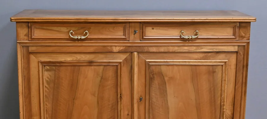 Buffet en Noyer massif, style Louis-Philippe – 1900