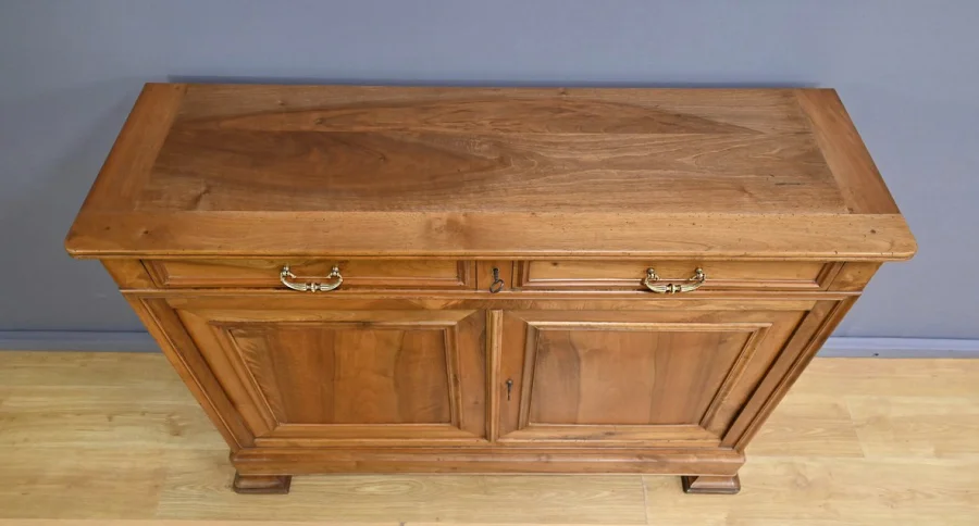 Buffet en Noyer massif, style Louis-Philippe – 1900