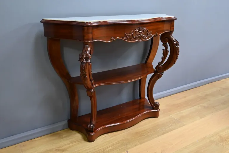 Console en Acajou, époque Napoléon III – 2ème Partie XIXe