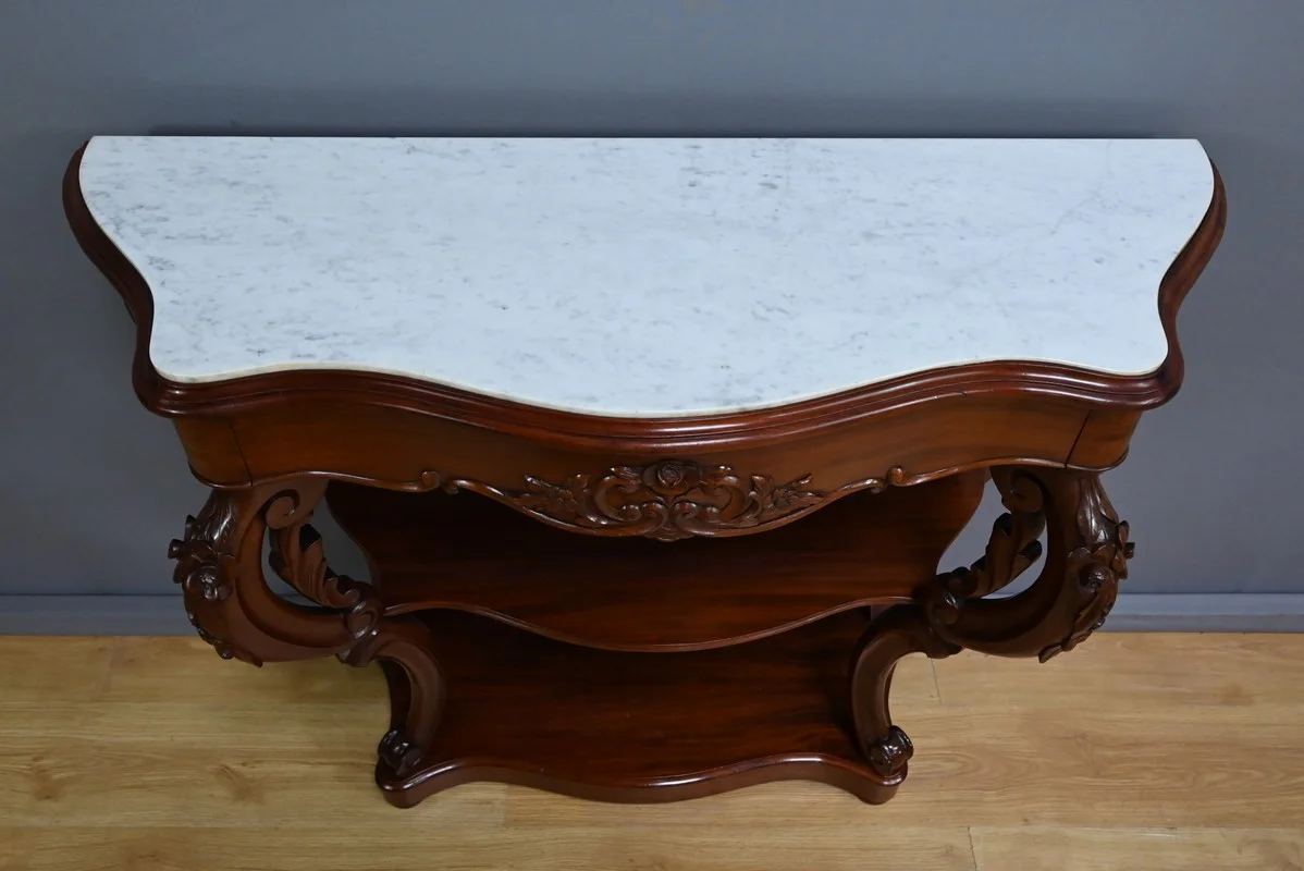 Console en Acajou, époque Napoléon III – 2ème Partie XIXe