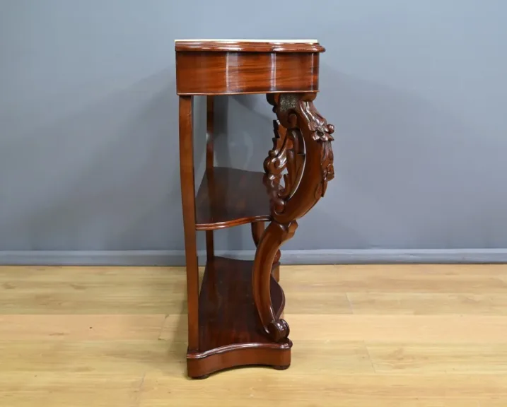 Console en Acajou, époque Napoléon III – 2ème Partie XIXe