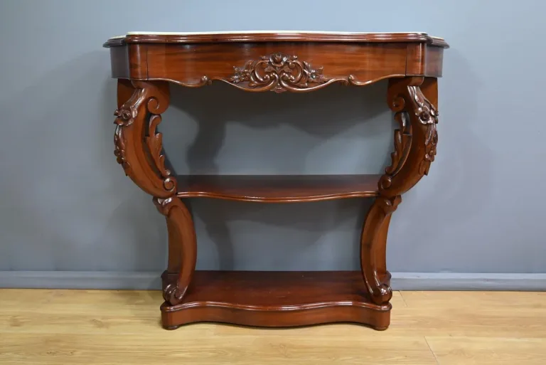 Console en Acajou, époque Napoléon III – 2ème Partie XIXe