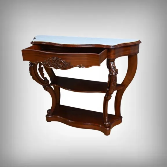 Console en Acajou, époque Napoléon III – 2ème Partie XIXe