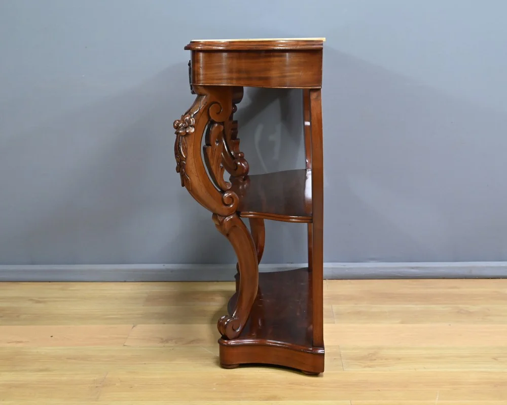 Console en Acajou, époque Napoléon III – 2ème Partie XIXe