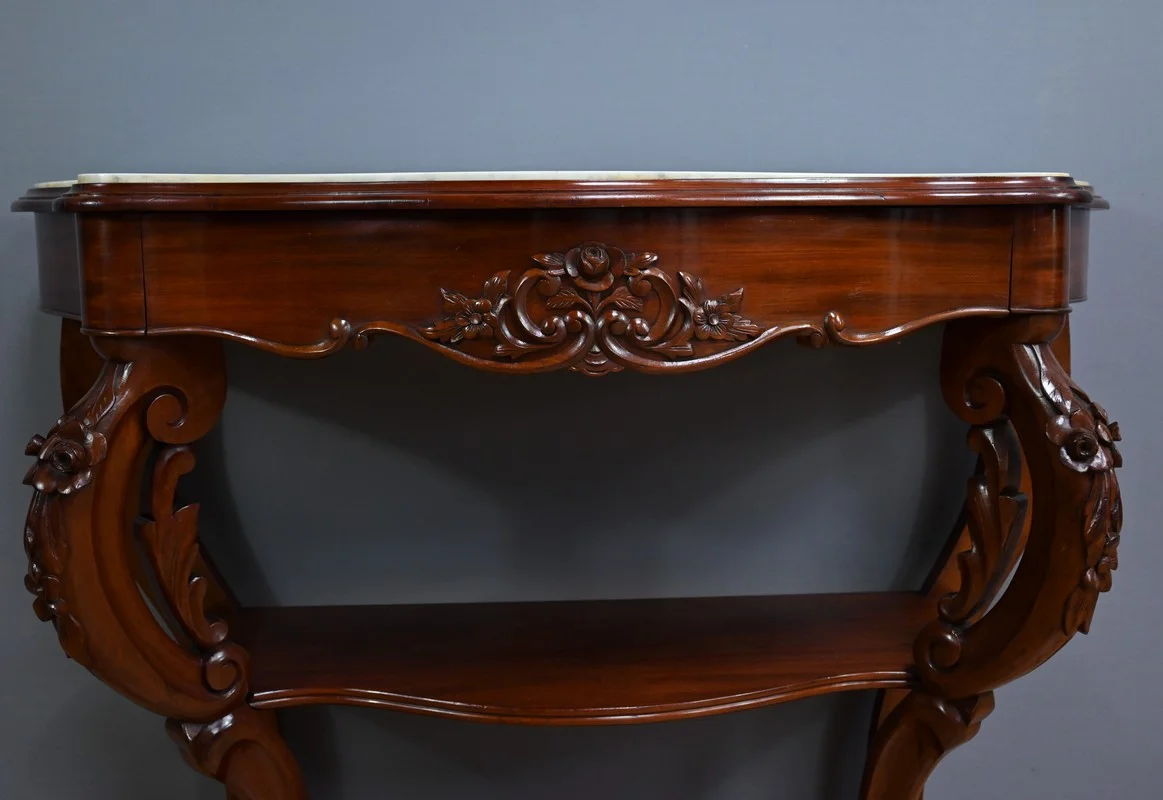 Console en Acajou, époque Napoléon III – 2ème Partie XIXe