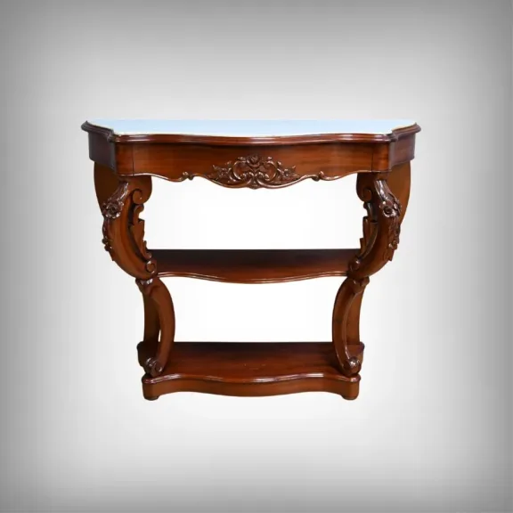 Console en Acajou, époque Napoléon III – 2ème Partie XIXe