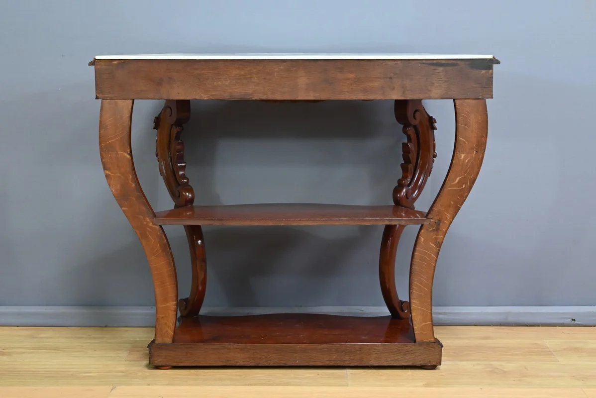 Console en Acajou, époque Napoléon III – 2ème Partie XIXe