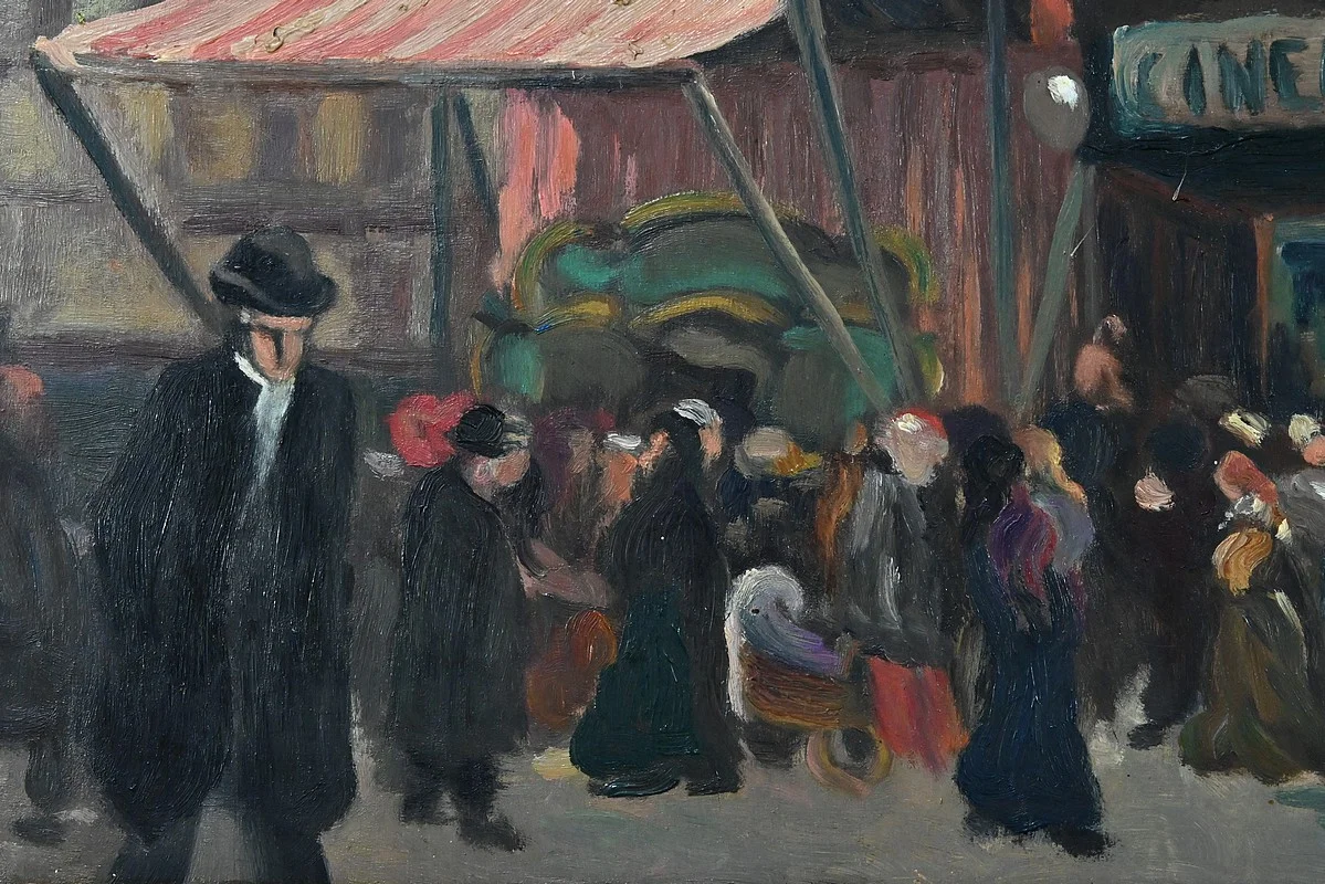ÖL AUF TAFEL, signiert C. SUBILEAU