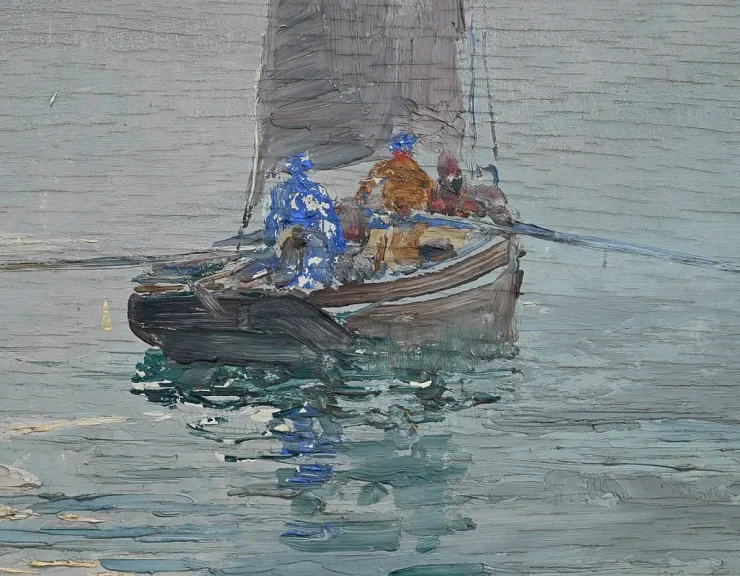 油画，G. LHERMITTE 作于 1934 年