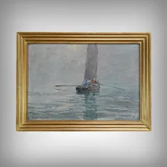 OIL ON PANEL by G. LHERMITTE 1934