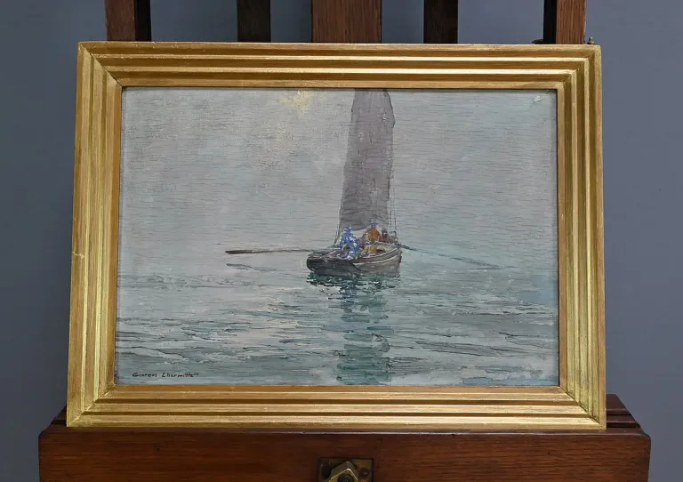 油画，G. LHERMITTE 作于 1934 年