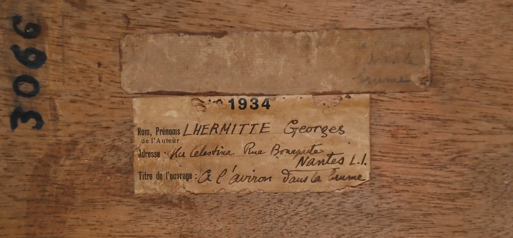 Tableau « Dans la Brume » de G. Lhermitte – 1930