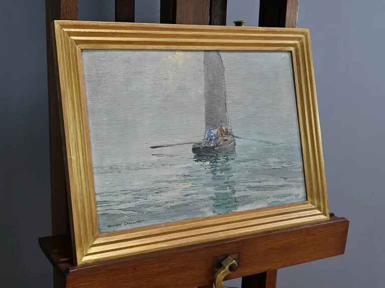 油画，G. LHERMITTE 作于 1934 年