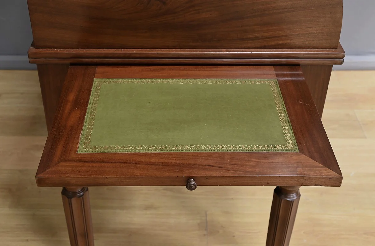 Bureau à Cylindre en Acajou, époque Restauration – 1ère partie XIXe
