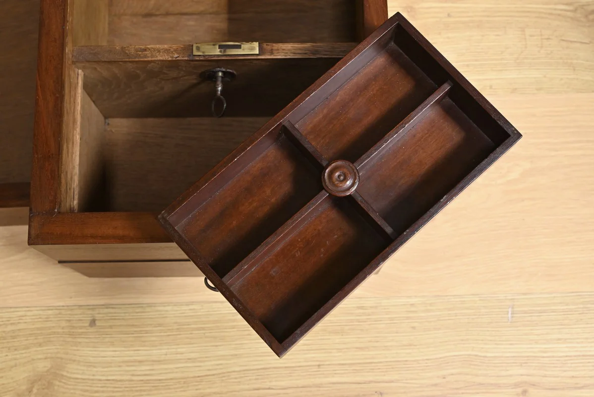 Bureau à Cylindre en Acajou, époque Restauration – 1ère partie XIXe