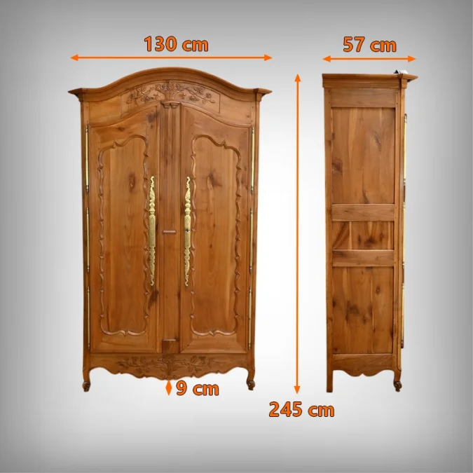 Schrank im Louis XV-Stil