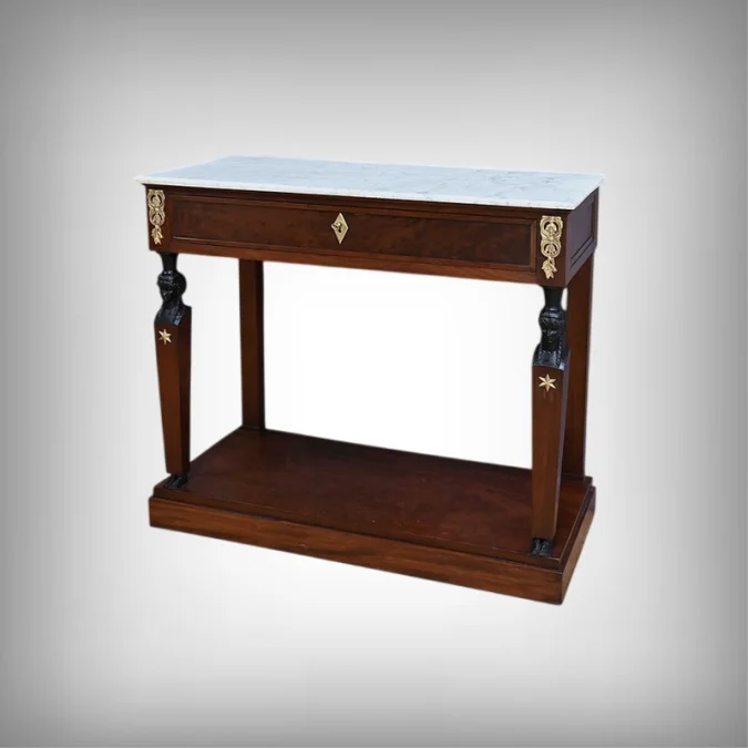 CONSOLETAFEL UIT DE PERIODE VAN HET FRANSE RIJK