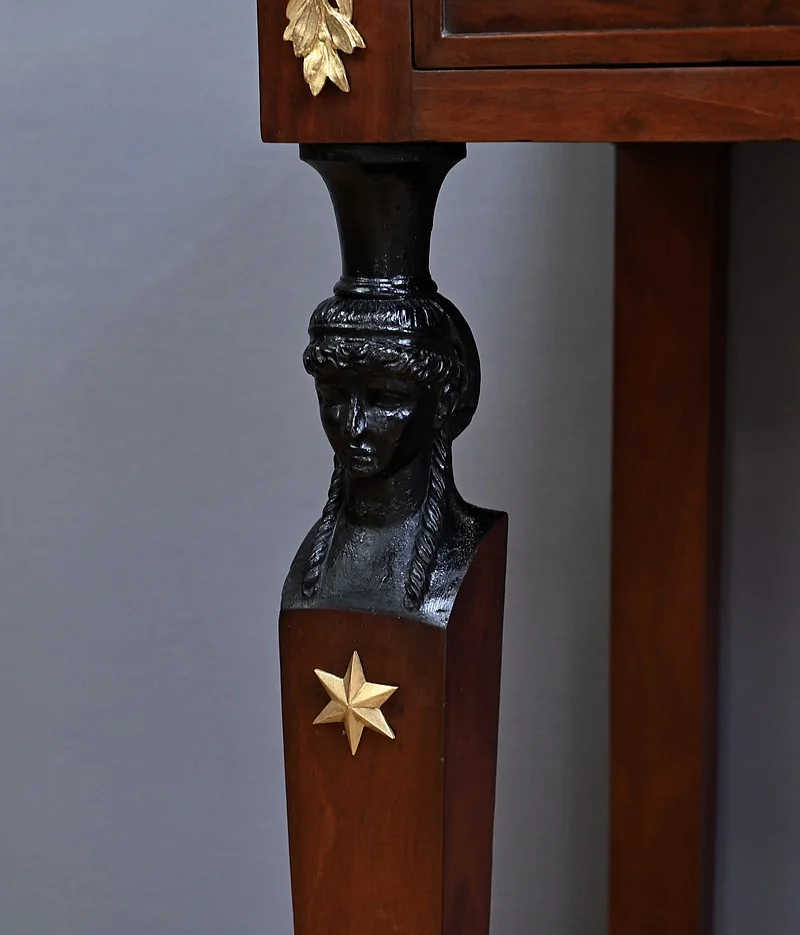 FRENCH EMPIRE PERIOD CONSOLE TABLE