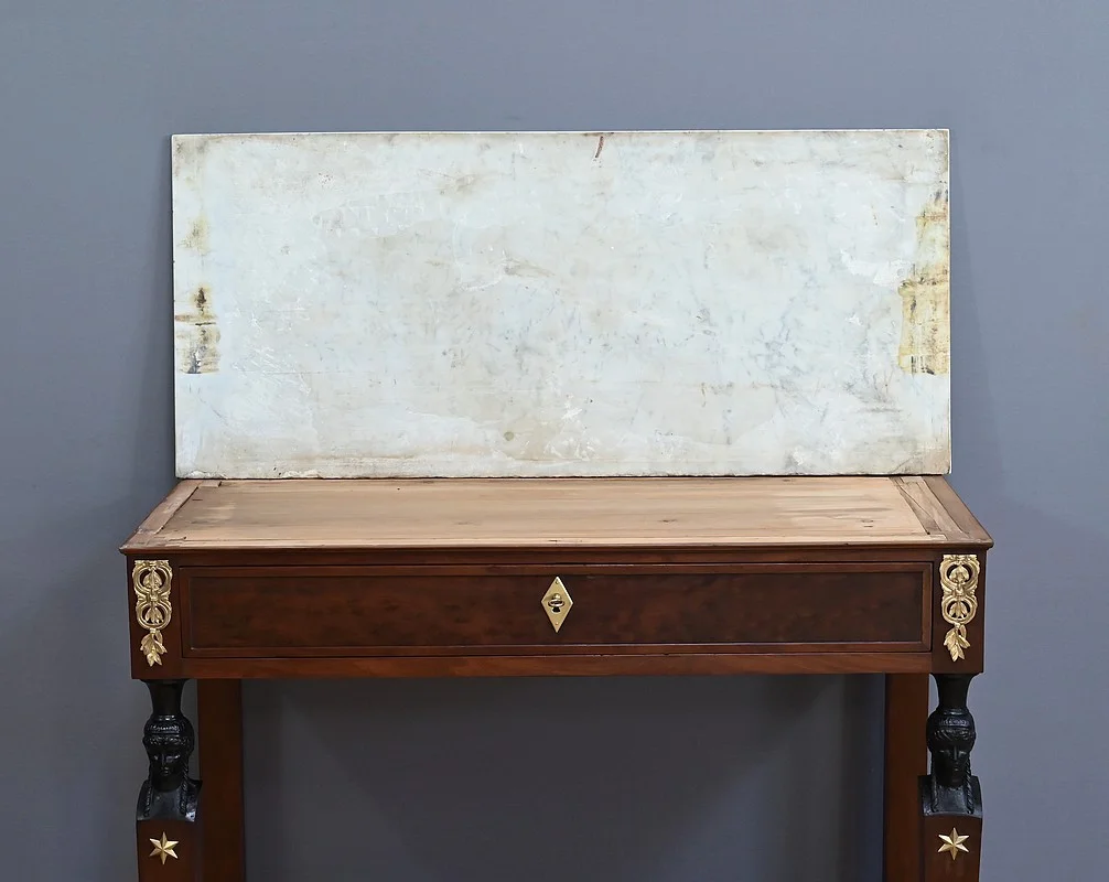 FRENCH EMPIRE PERIOD CONSOLE TABLE