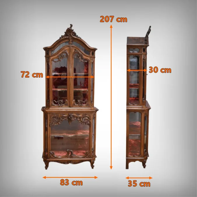 BELGISCHE VITRINEKAST