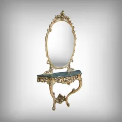 CONSOLE TABLE WITH MIRROR