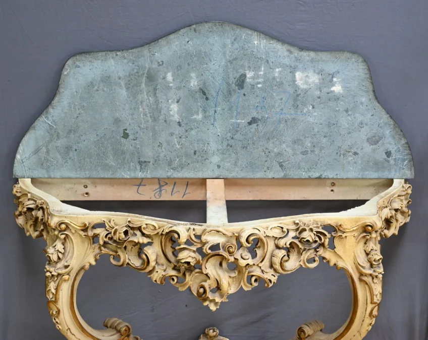 CONSOLE TABLE WITH MIRROR