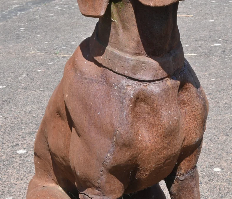 Chien en Fonte – XXe