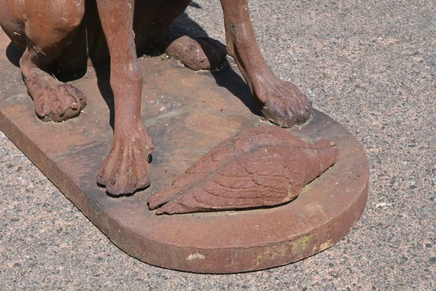 Chien en Fonte – XXe
