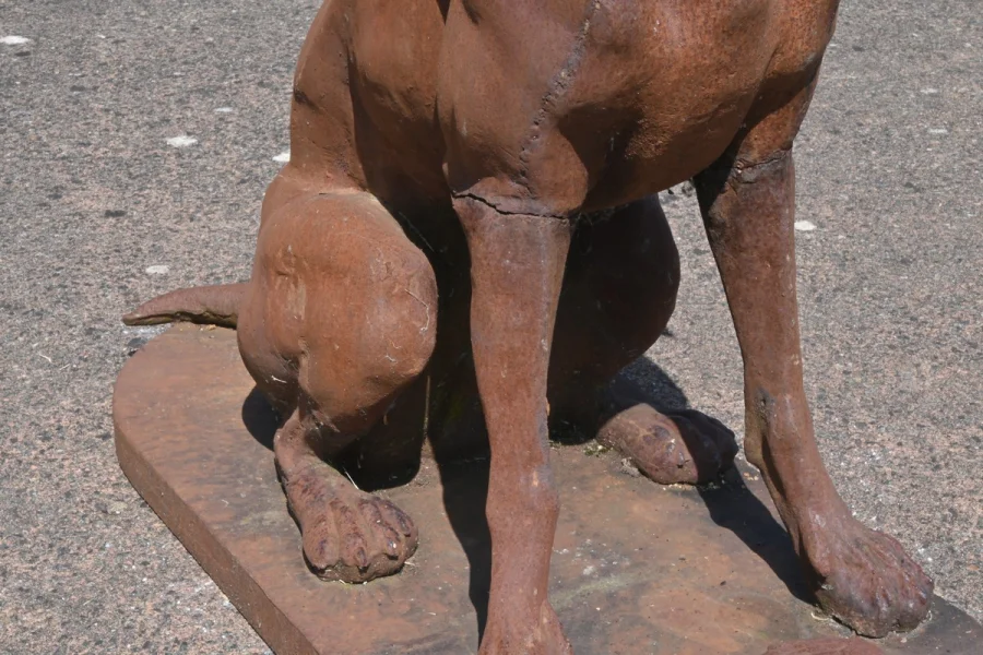 Chien en Fonte – XXe