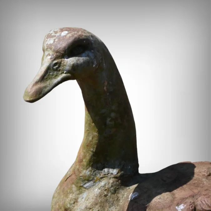 Paire de Canards en Fonte – XXe