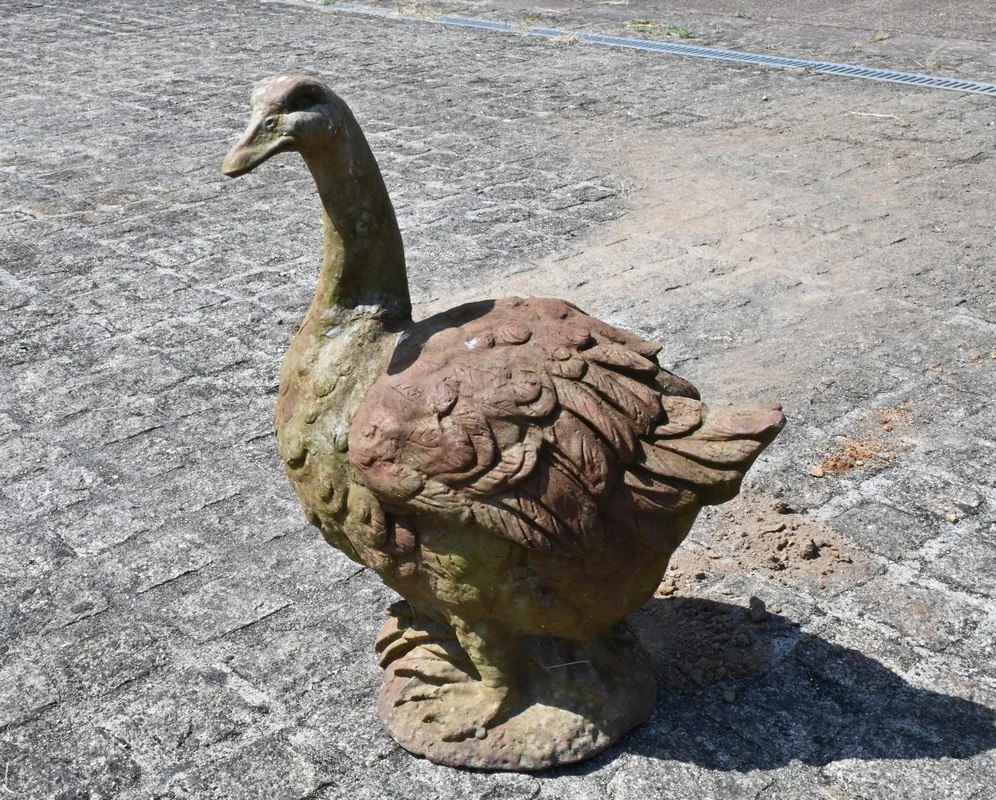 Paire de Canards en Fonte – XXe