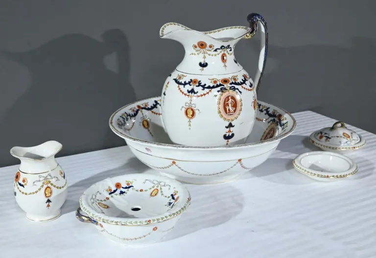 PORZELLANSET von SAMPSON HANCOCK & SONS
