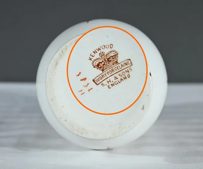 PORZELLANSET von SAMPSON HANCOCK & SONS