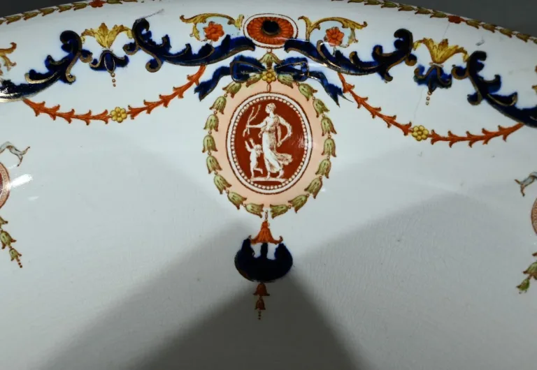 PORZELLANSET von SAMPSON HANCOCK & SONS