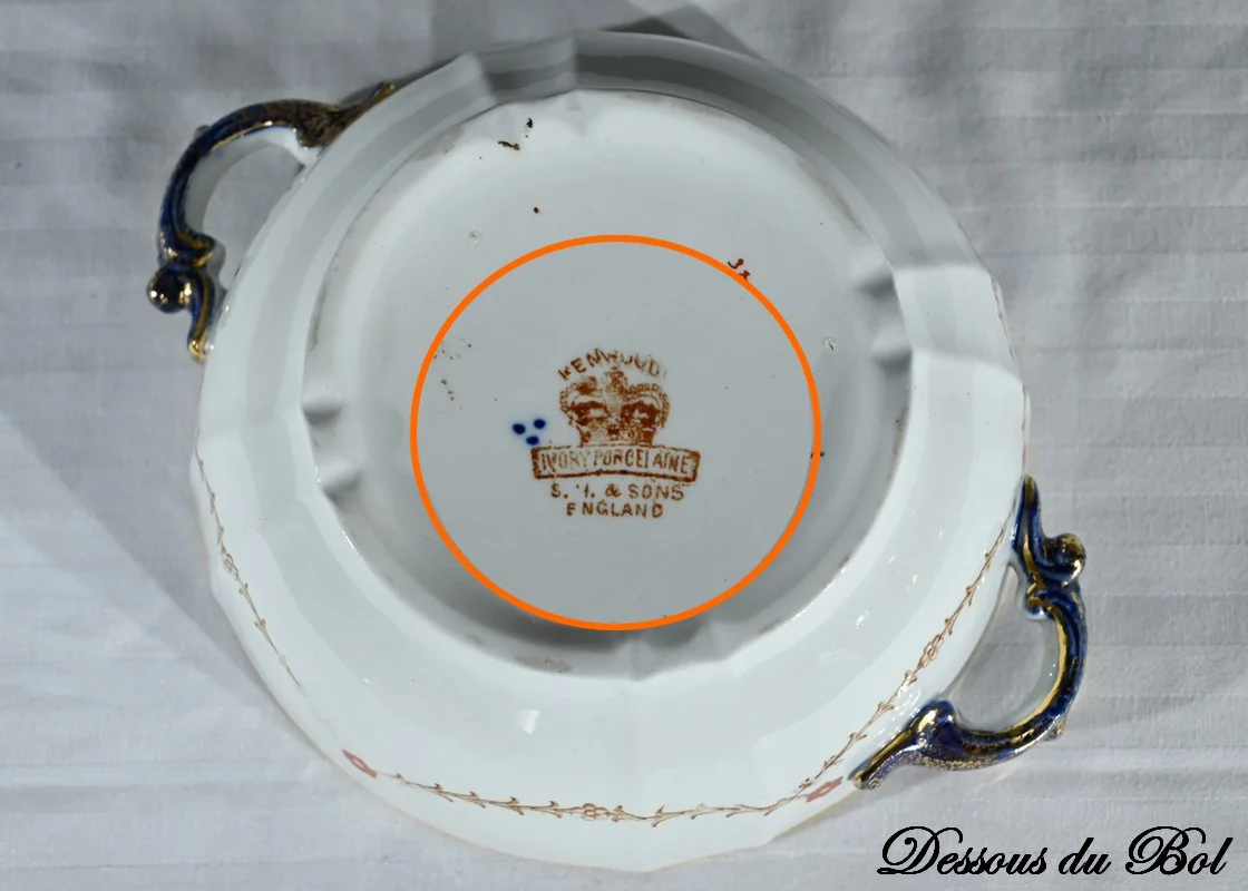 PORCELAIN SET by SAMPSON HANCOCK & SONS