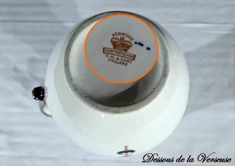 PORZELLANSET von SAMPSON HANCOCK & SONS