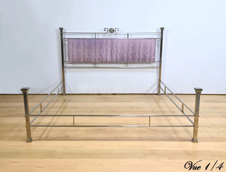 Lit 2 places en Inox, Versace - 1950