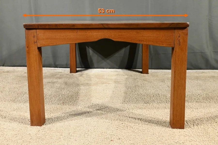 Table Basse en Teck Massif - 1940