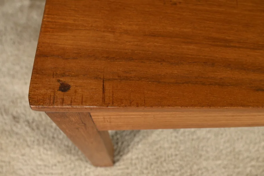 Table Basse en Teck Massif - 1940
