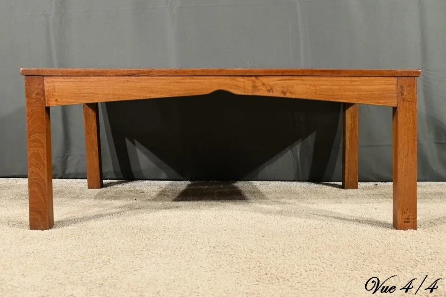 Table Basse en Teck Massif - 1940