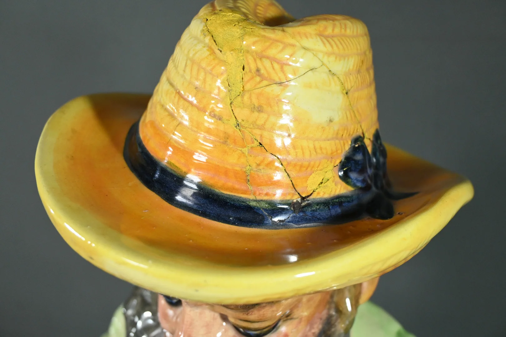 Gnome en Faïence Polychrome - Milieu XXe