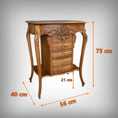 LOUIS XV STYLE WORK TABLE