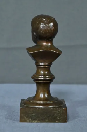 Statuette en Bronze « Jean qui pleure » d’après J-A. Houdon – Fin XIXe