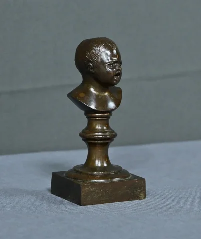 BRONZE STATUETTE after JA HOUDON
